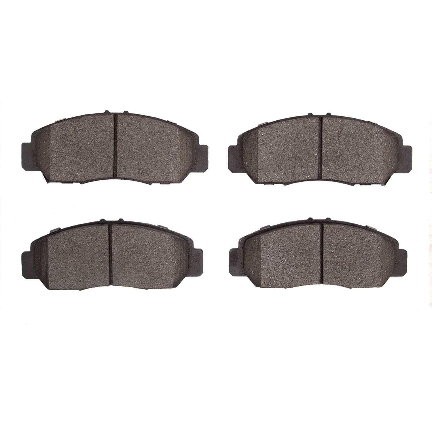 Front View of Front Disc Brake Pad Set DYNAMIC 1310-1608-00