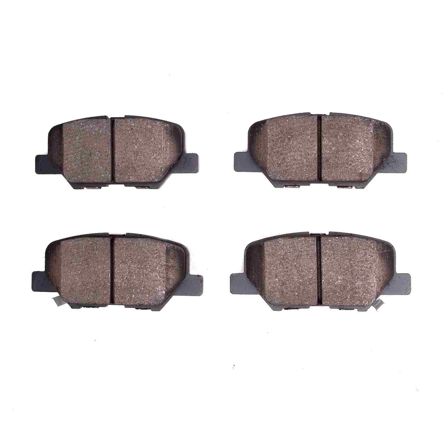 Front View of Rear Disc Brake Pad Set DYNAMIC 1310-1679-00