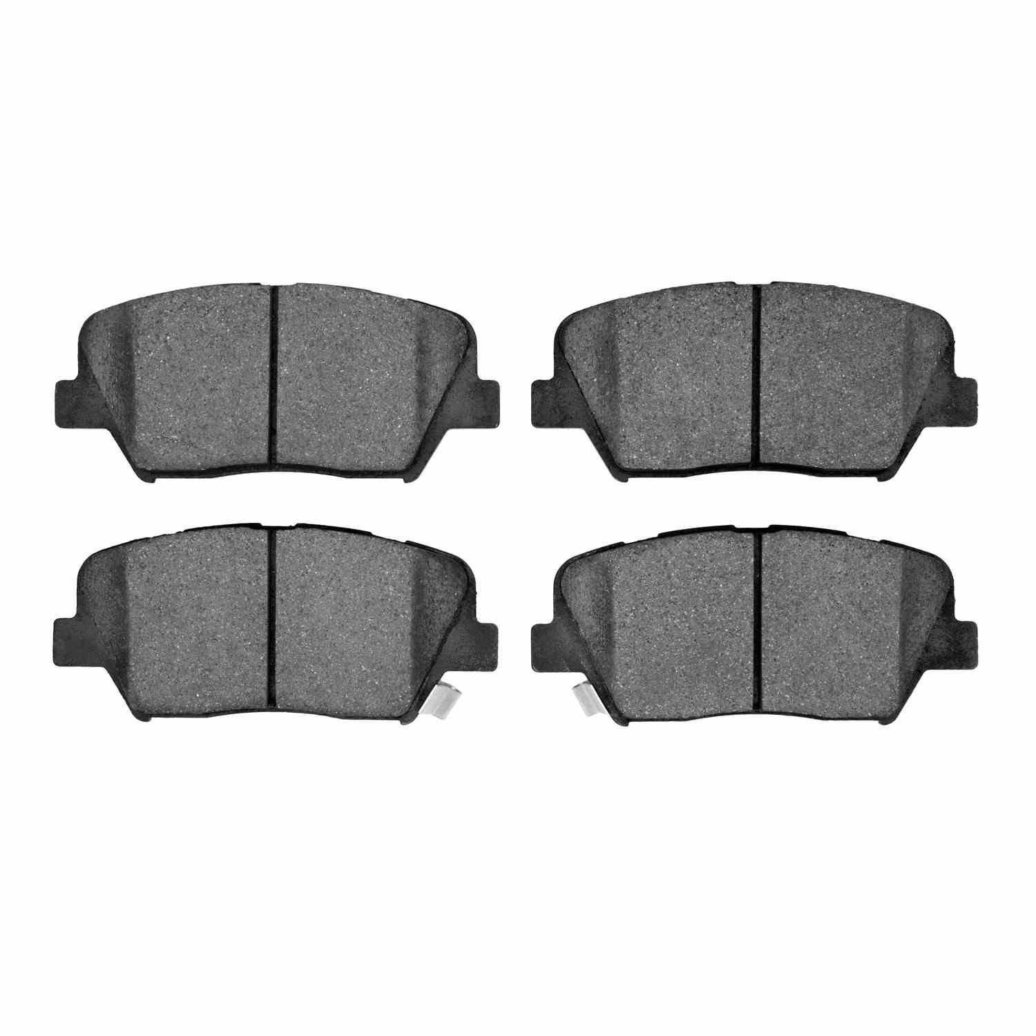 Front View of Front Disc Brake Pad Set DYNAMIC 1310-1815-00