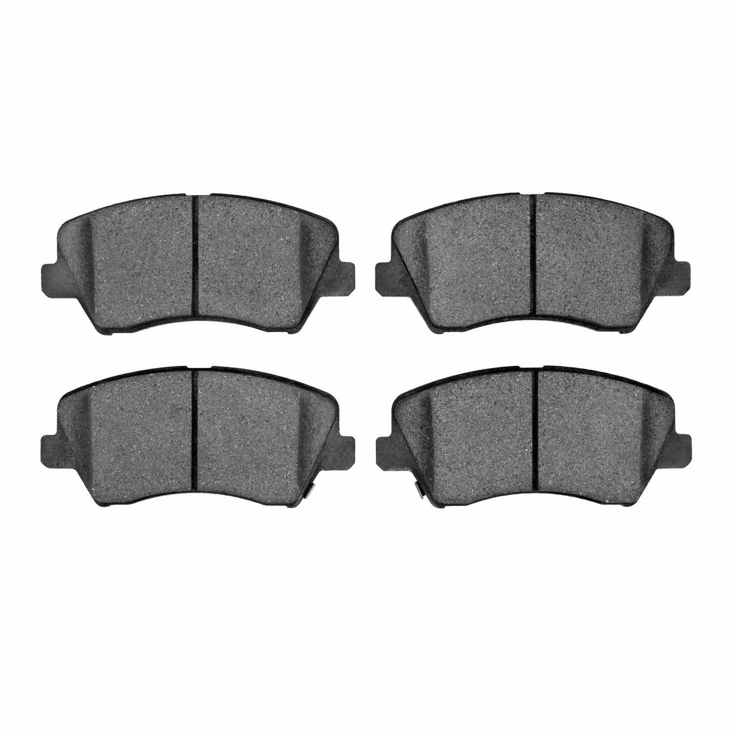 Front View of Front Disc Brake Pad Set DYNAMIC 1310-1828-00