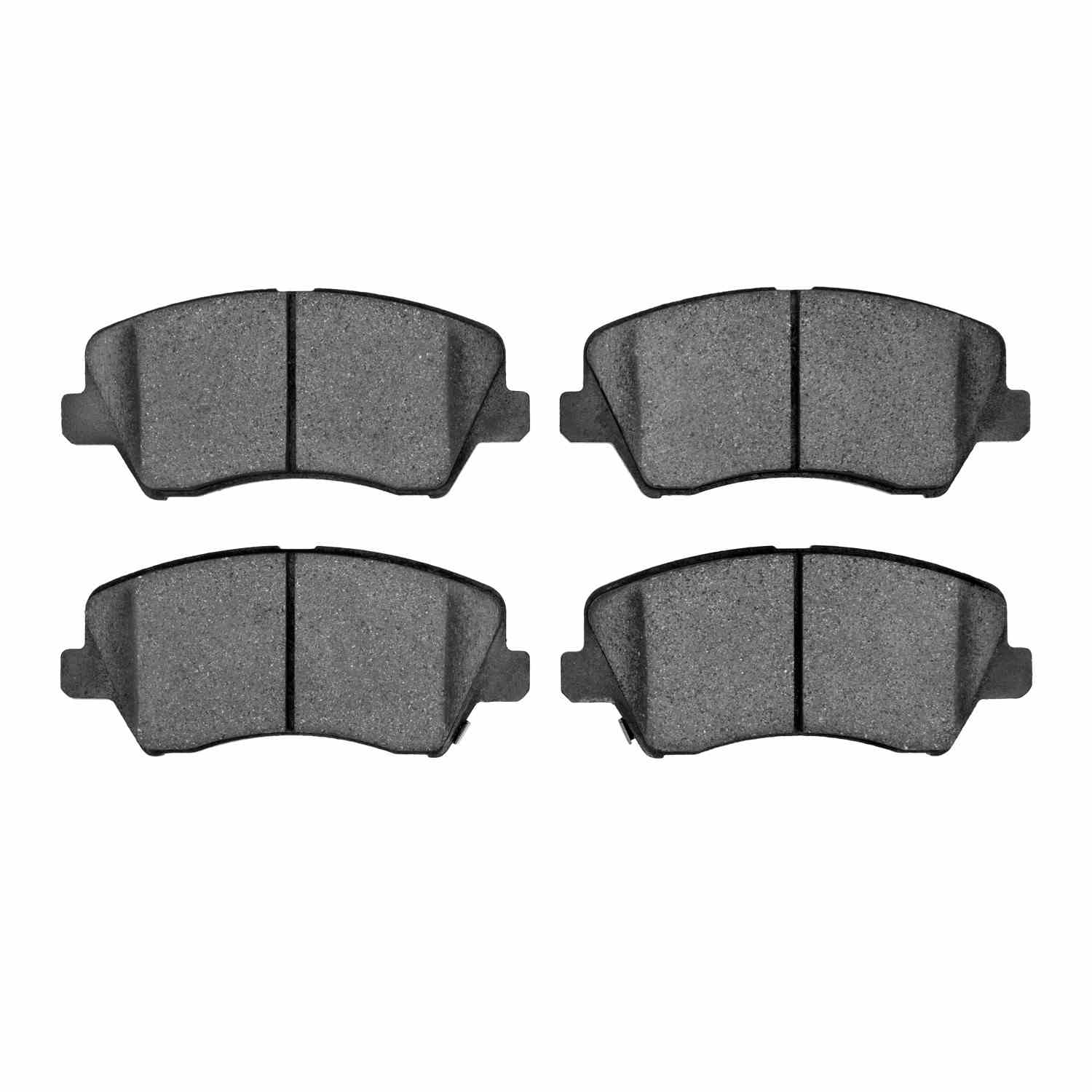 Front View of Front Disc Brake Pad Set DYNAMIC 1310-1828-00