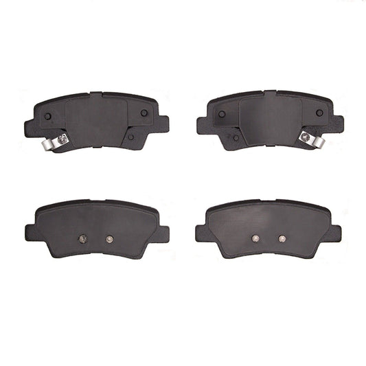 Back View of Rear Disc Brake Pad Set DYNAMIC 1310-1848-00