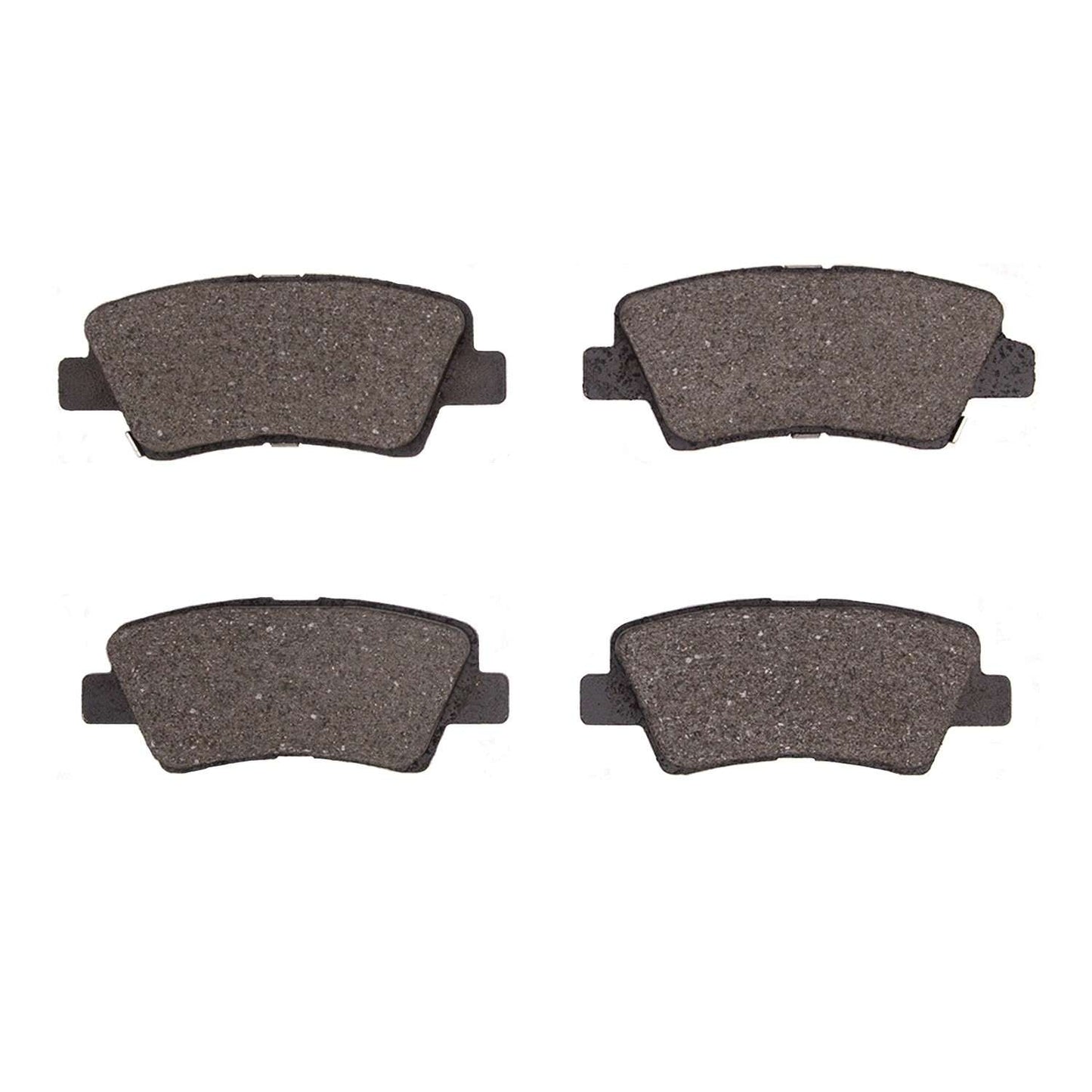 Front View of Rear Disc Brake Pad Set DYNAMIC 1310-1848-00