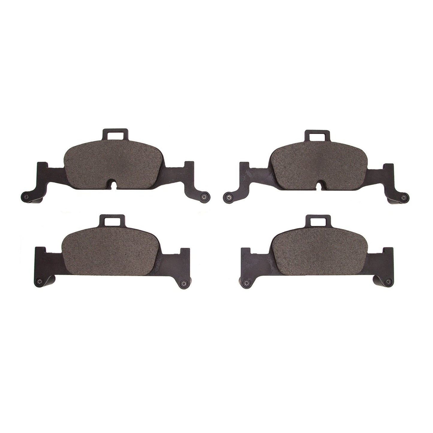 Front View of Front Disc Brake Pad Set DYNAMIC 1310-1897-00