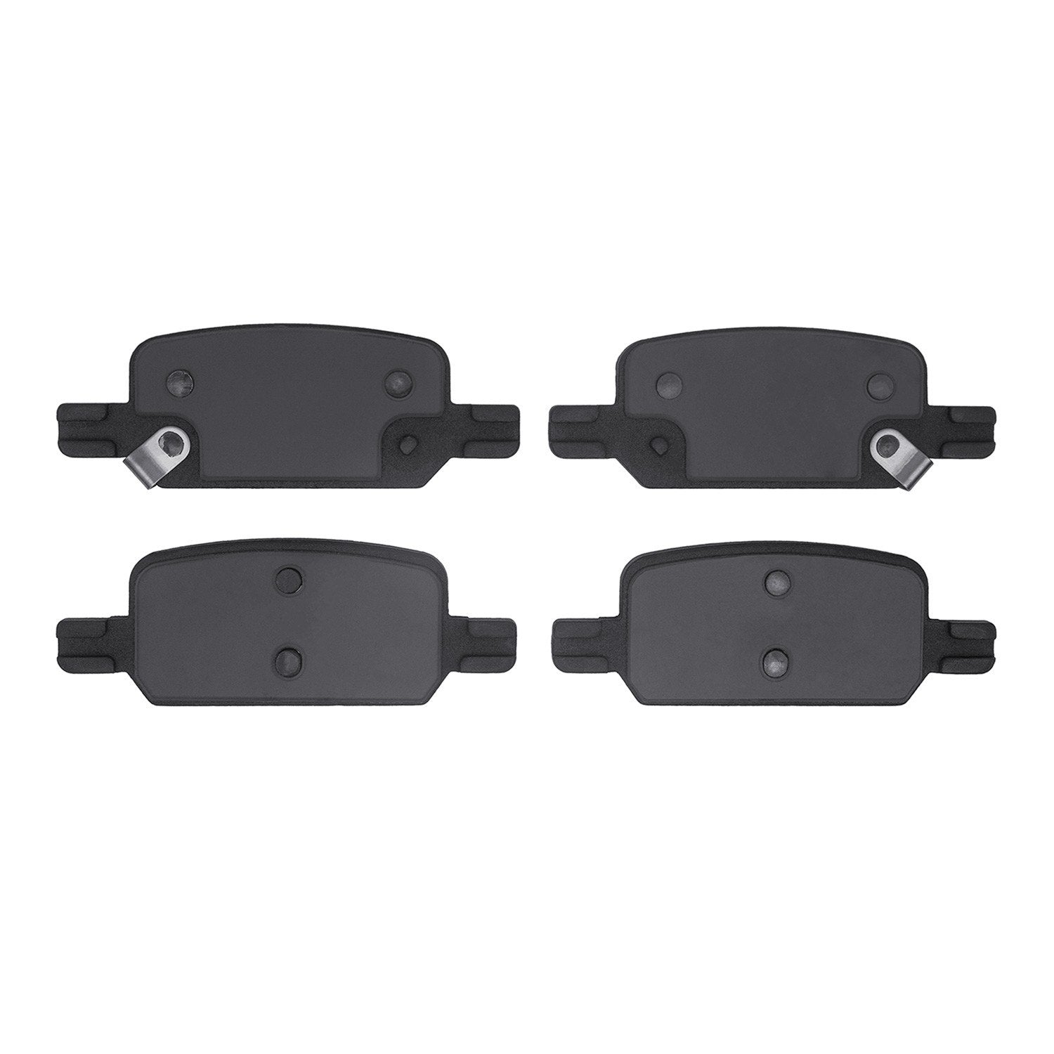 Back View of Rear Disc Brake Pad Set DYNAMIC 1310-2370-00