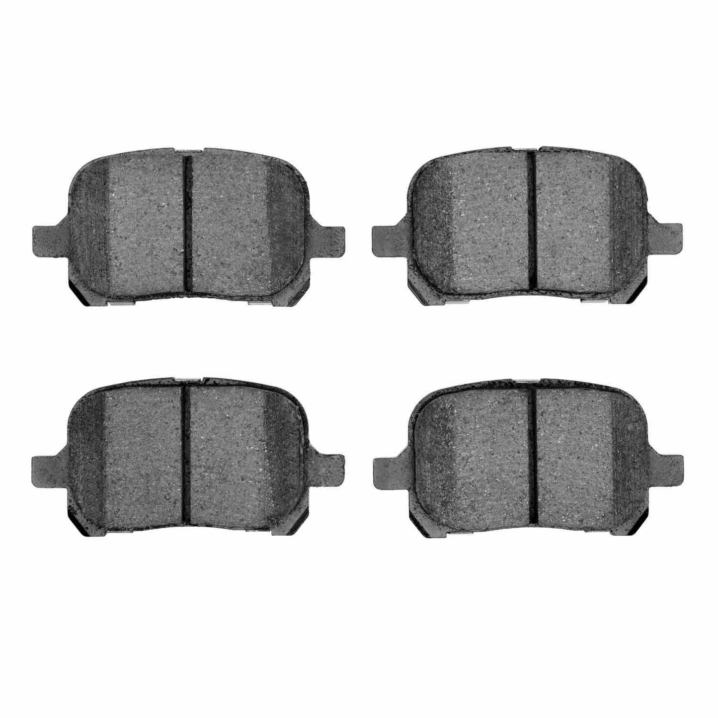 Front View of Front Disc Brake Pad Set DYNAMIC 1311-0707-00