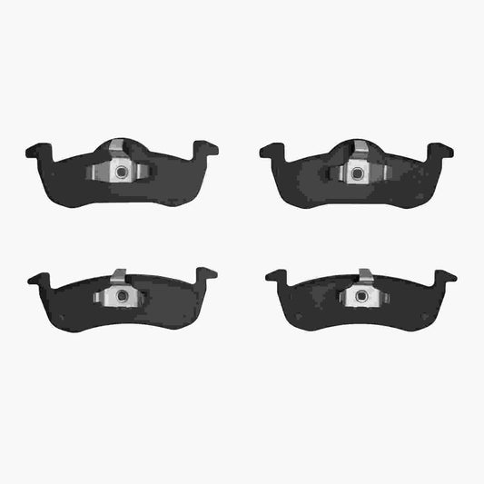 Back View of Rear Disc Brake Pad Set DYNAMIC 1311-1279-00