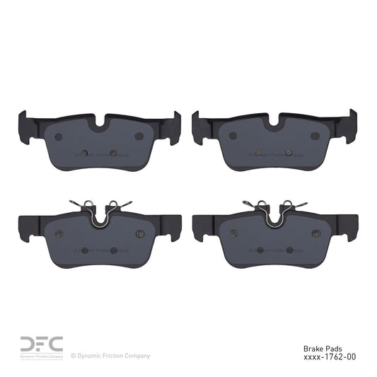 Back View of Rear Disc Brake Pad Set DYNAMIC 1311-1762-00