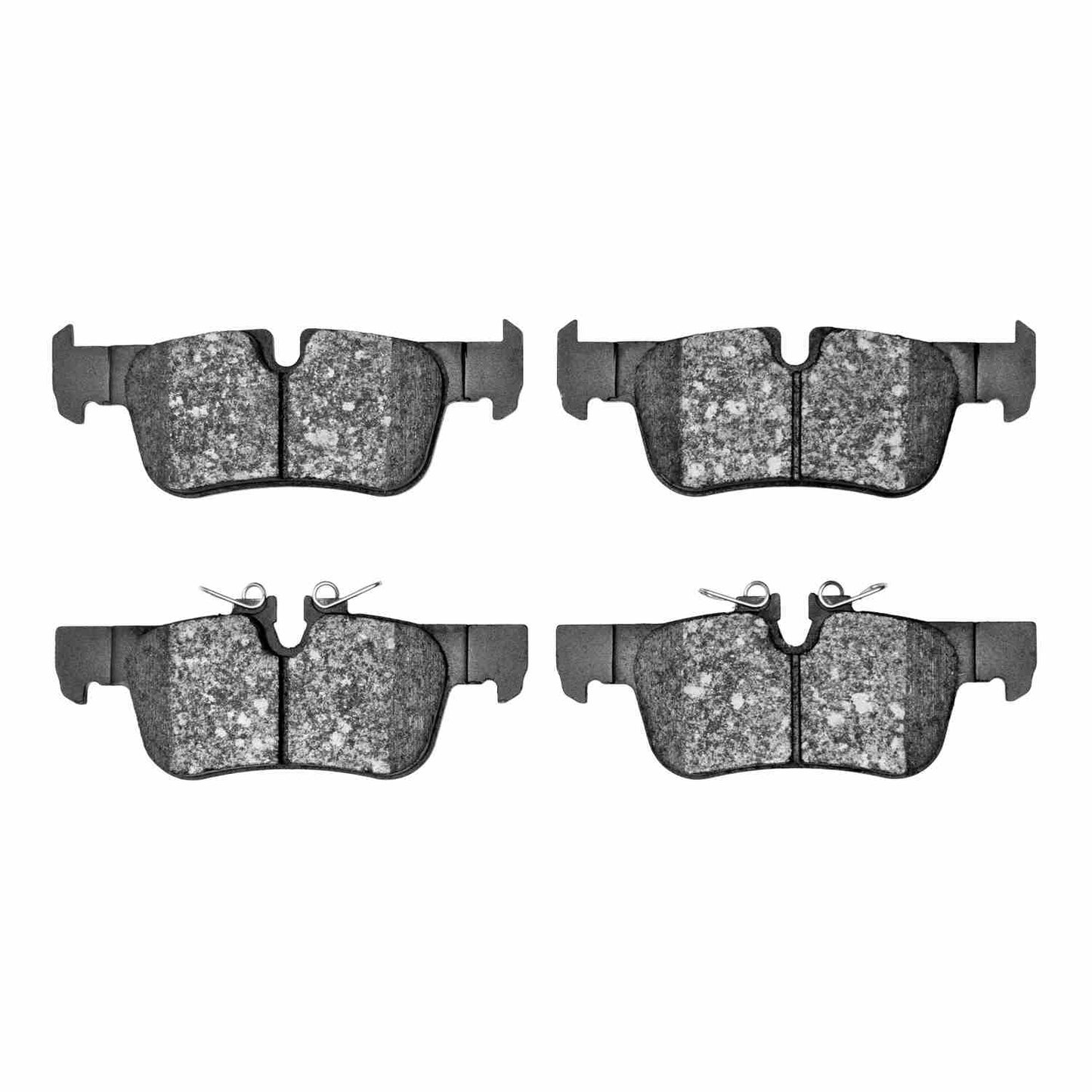 Front View of Rear Disc Brake Pad Set DYNAMIC 1311-1762-00