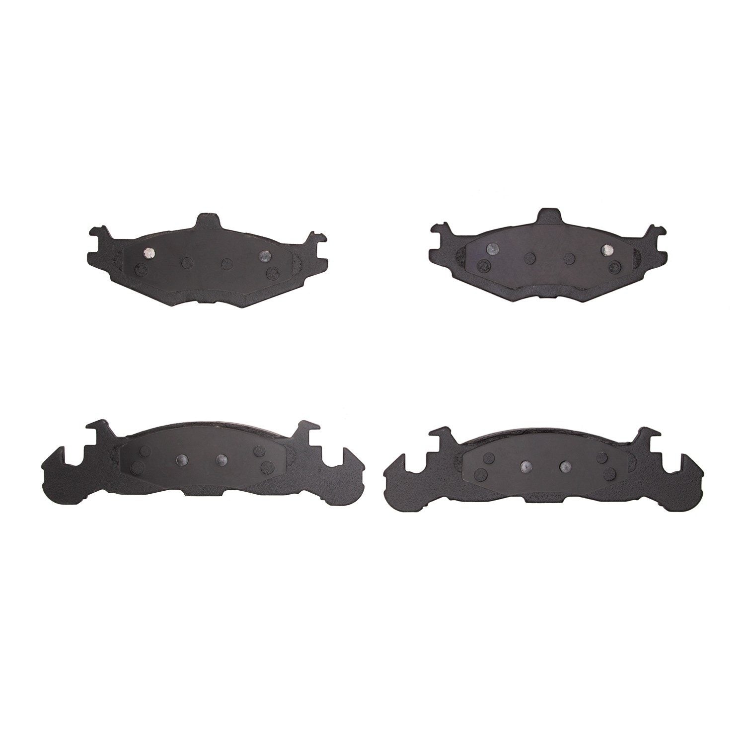 Back View of Front Disc Brake Pad Set DYNAMIC 1551-0219-00