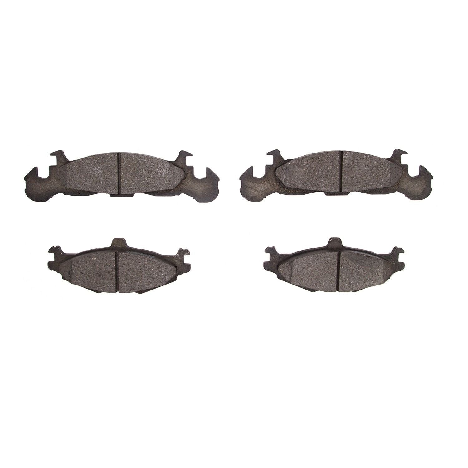 Front View of Front Disc Brake Pad Set DYNAMIC 1551-0219-00