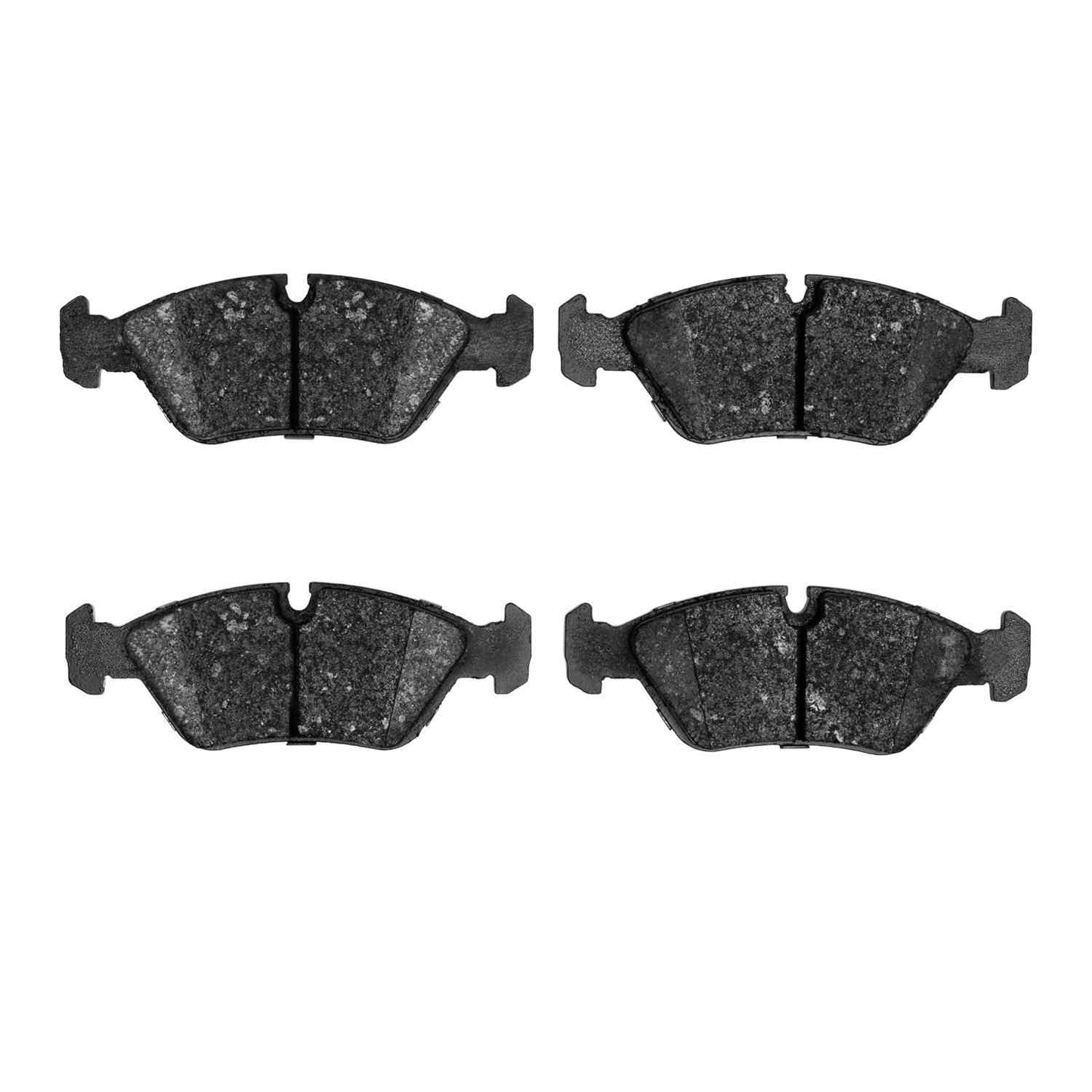 Front View of Front Disc Brake Pad Set DYNAMIC 1551-0253-00