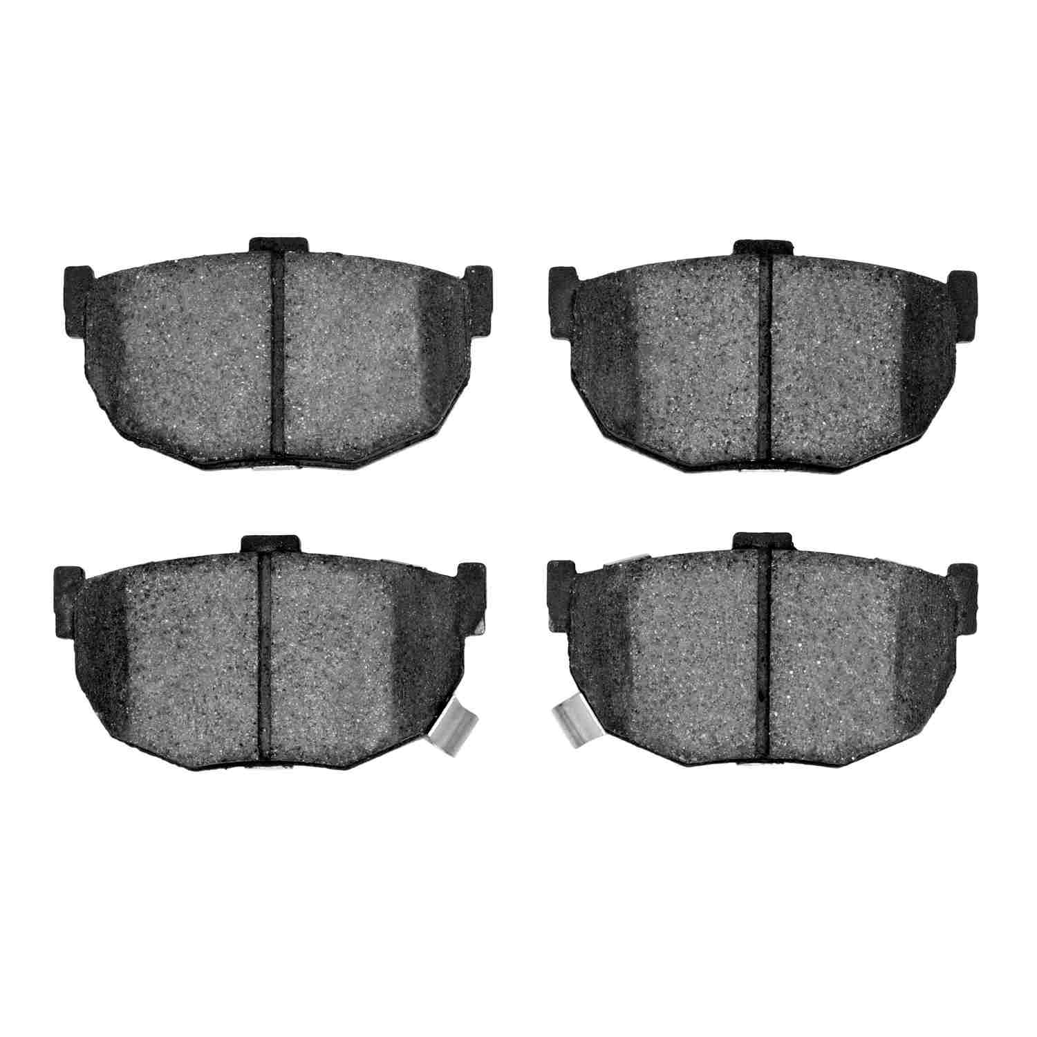 Front View of Rear Disc Brake Pad Set DYNAMIC 1551-0323-00