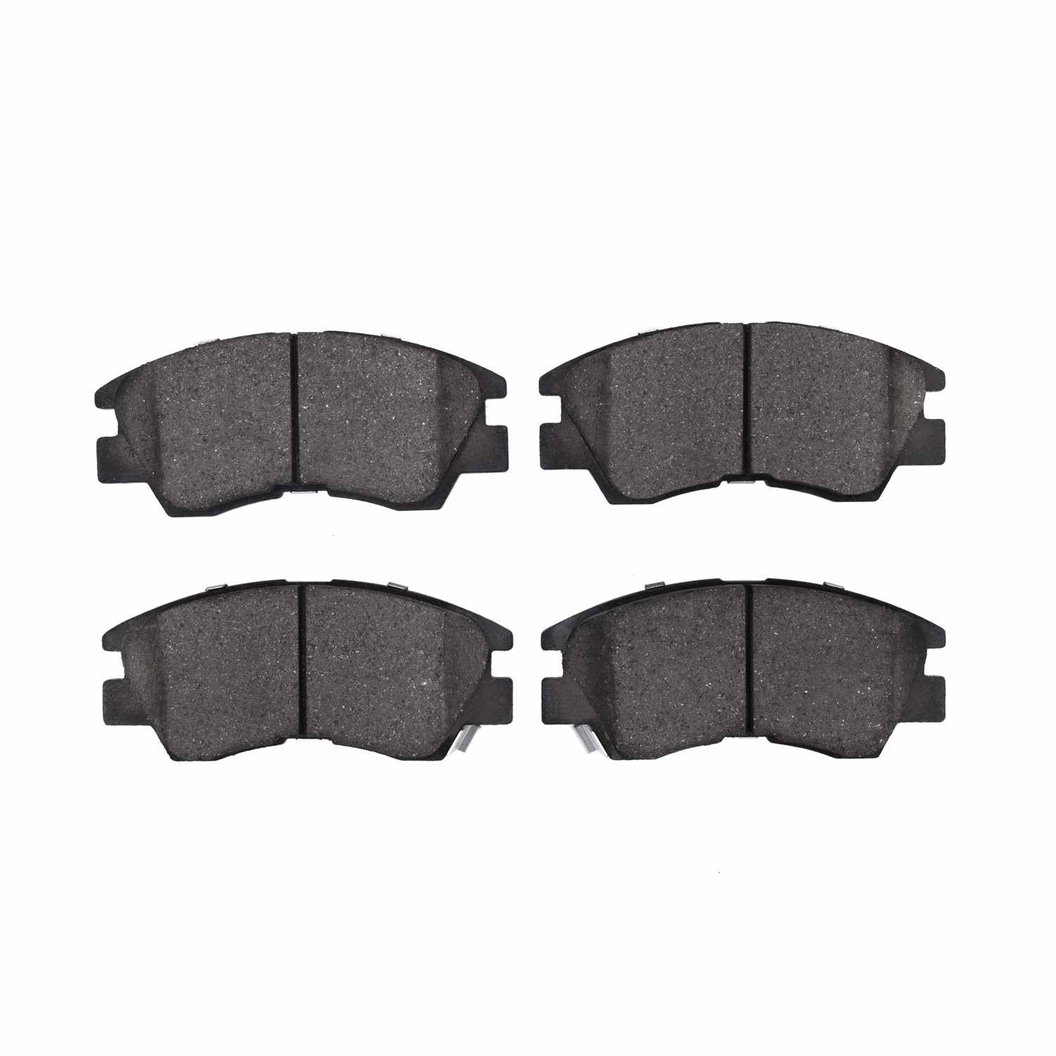 Front View of Front Disc Brake Pad Set DYNAMIC 1551-0349-00