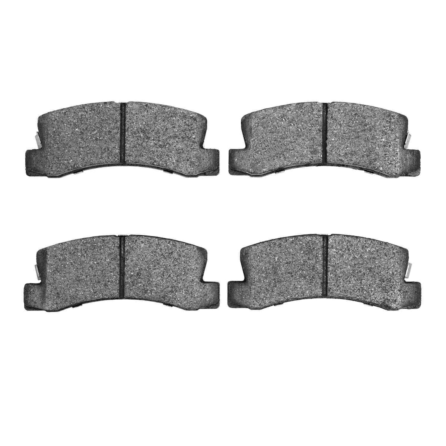 Front View of Rear Disc Brake Pad Set DYNAMIC 1551-0352-00