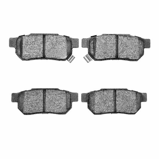 Front View of Rear Disc Brake Pad Set DYNAMIC 1551-0374-00