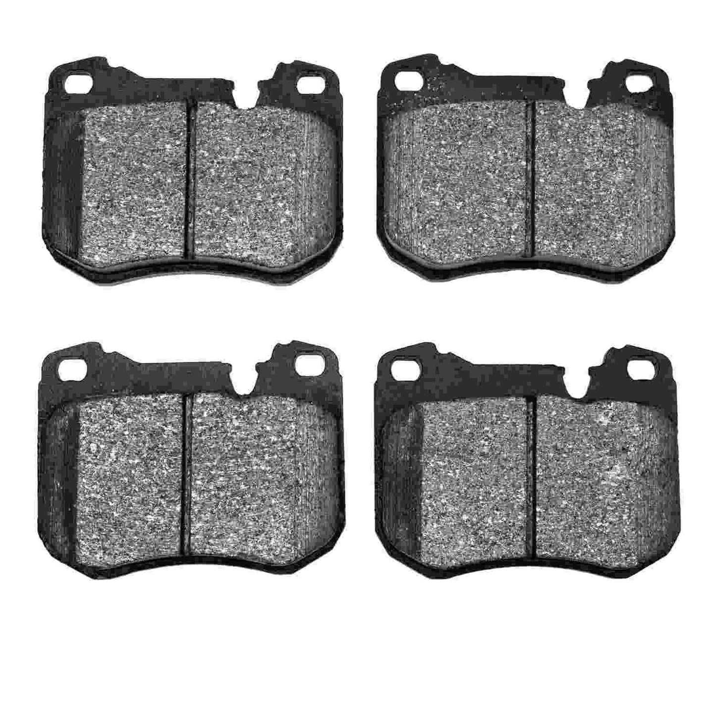 Front View of Rear Disc Brake Pad Set DYNAMIC 1551-0443-00