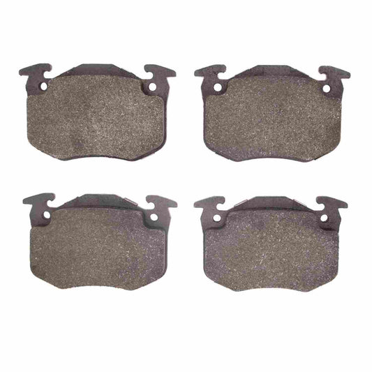 Front View of Front Disc Brake Pad Set DYNAMIC 1551-0453-00