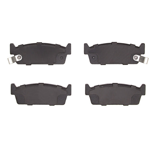 Back View of Rear Disc Brake Pad Set DYNAMIC 1551-0479-00