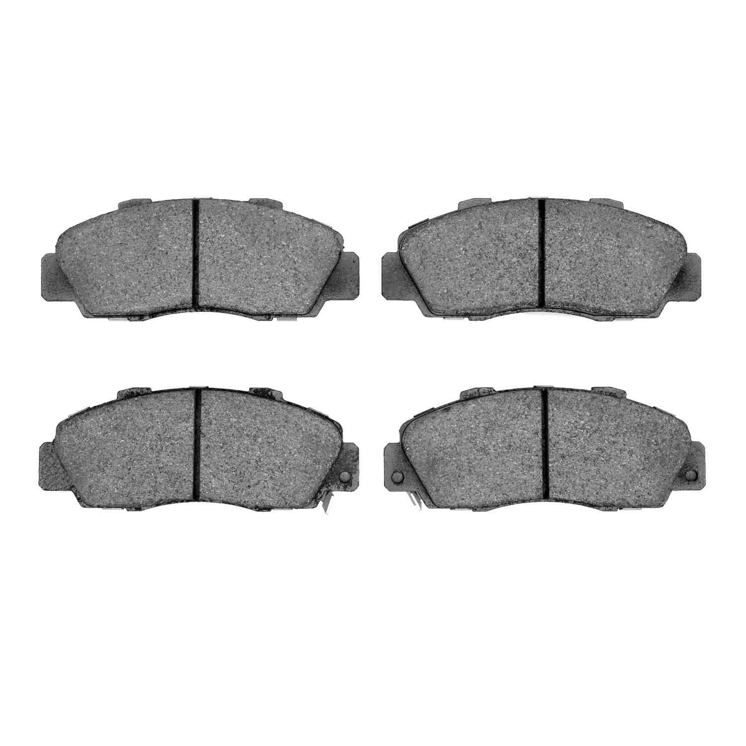 Front View of Front Disc Brake Pad Set DYNAMIC 1551-0503-00