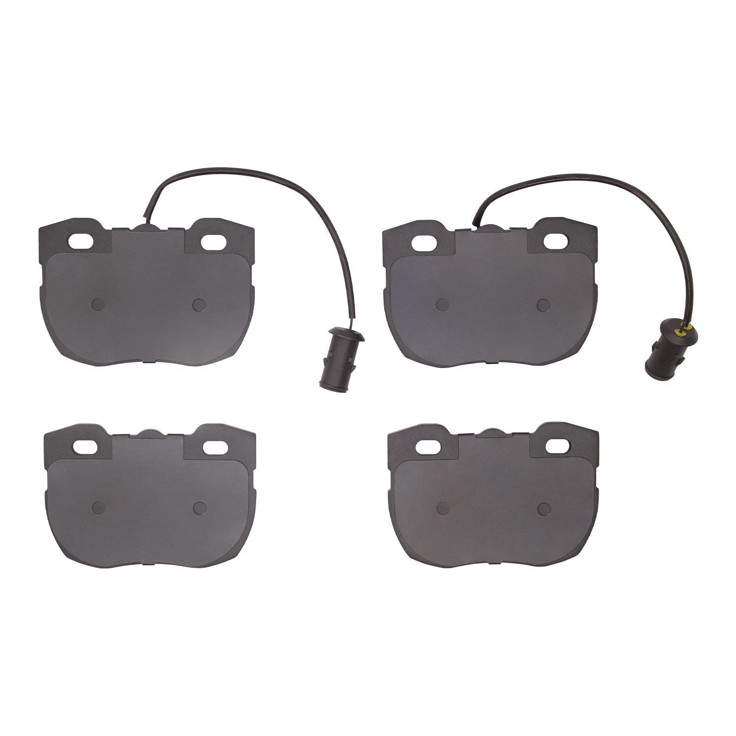 Back View of Front Disc Brake Pad Set DYNAMIC 1551-0520-00