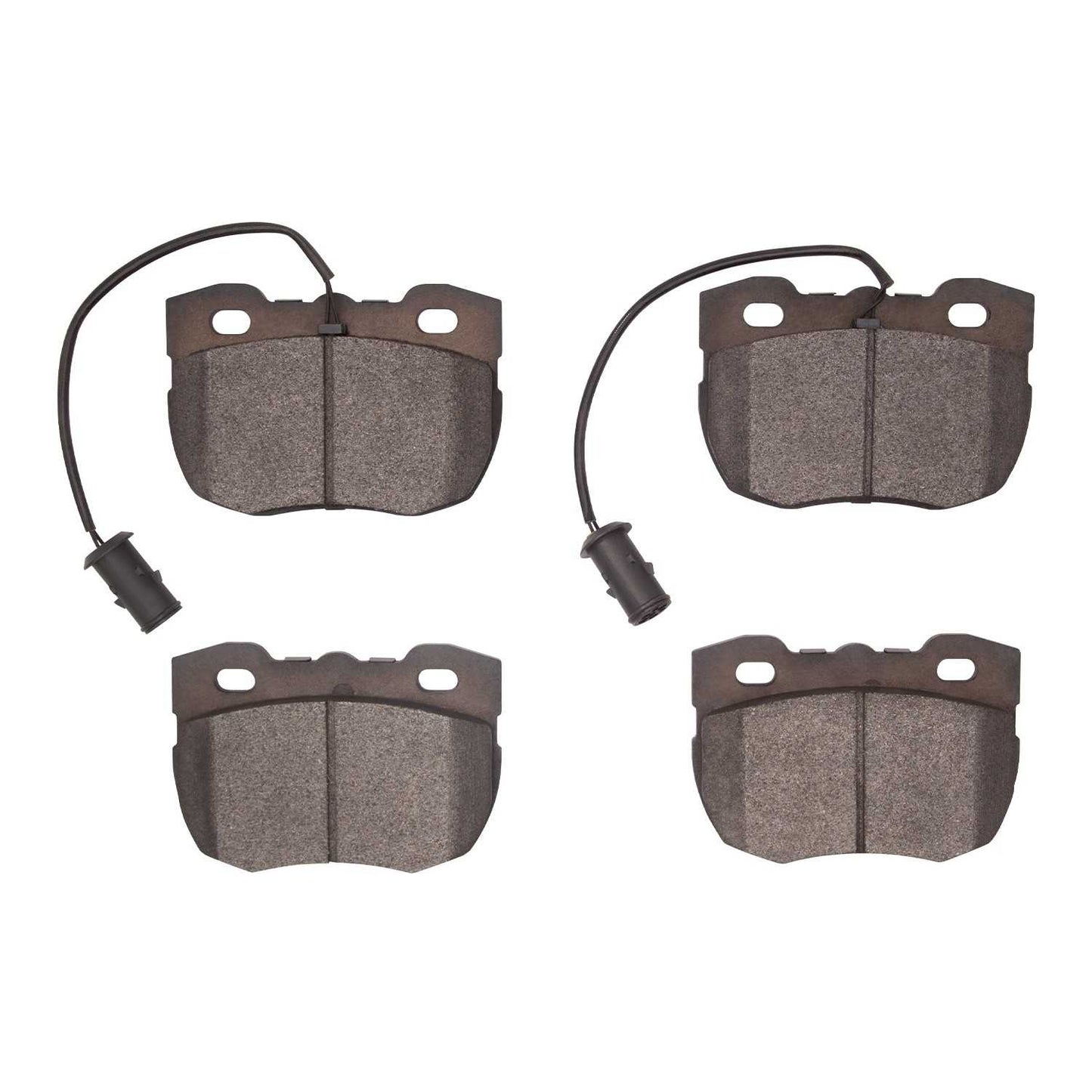 Front View of Front Disc Brake Pad Set DYNAMIC 1551-0520-00