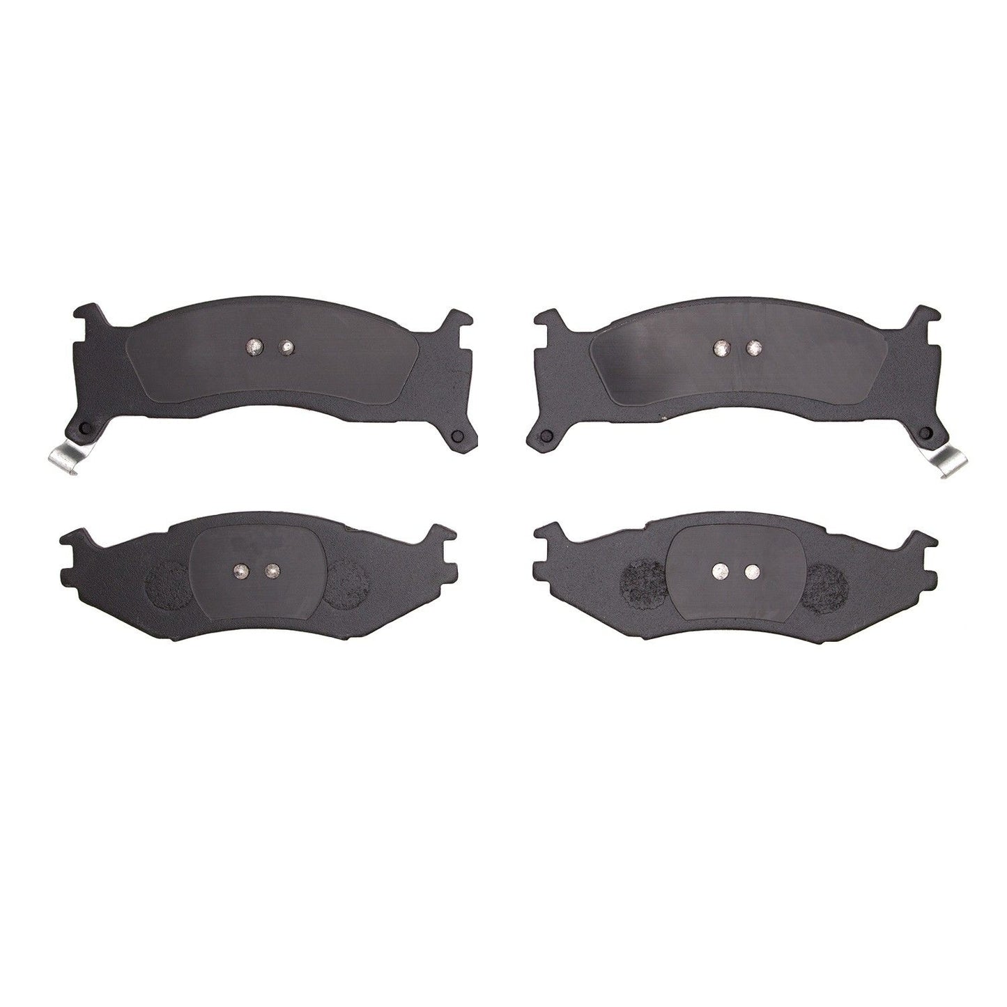 Back View of Front Disc Brake Pad Set DYNAMIC 1551-0524-00