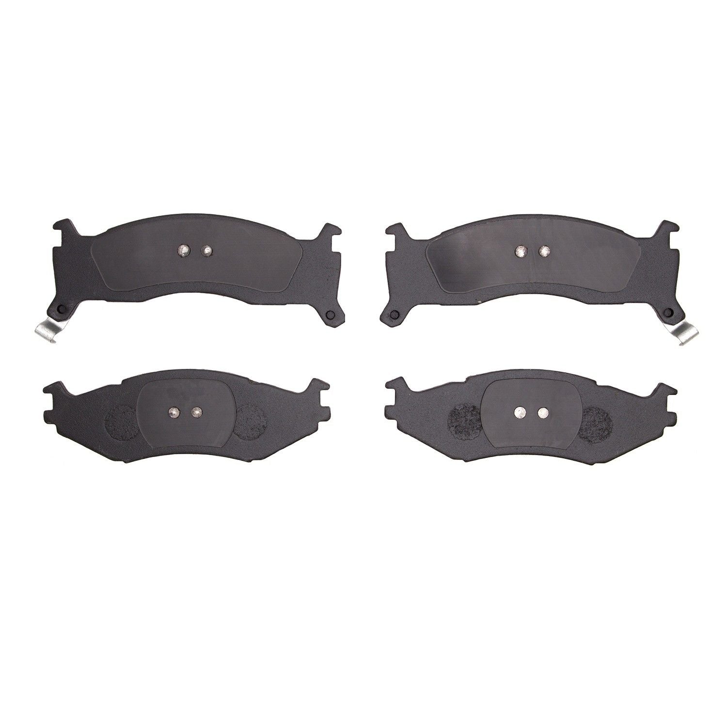 Back View of Front Disc Brake Pad Set DYNAMIC 1551-0524-00