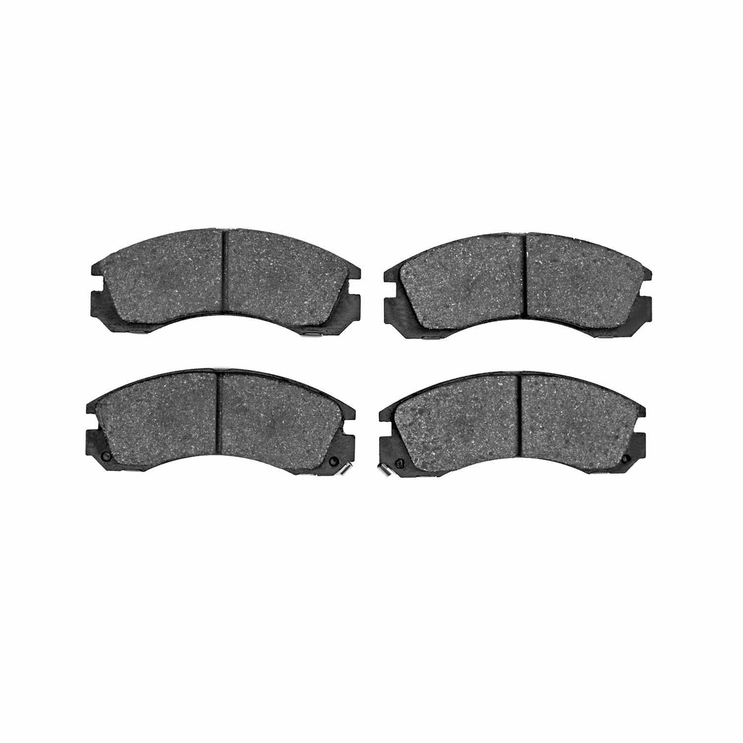 Front View of Front Disc Brake Pad Set DYNAMIC 1551-0530-00