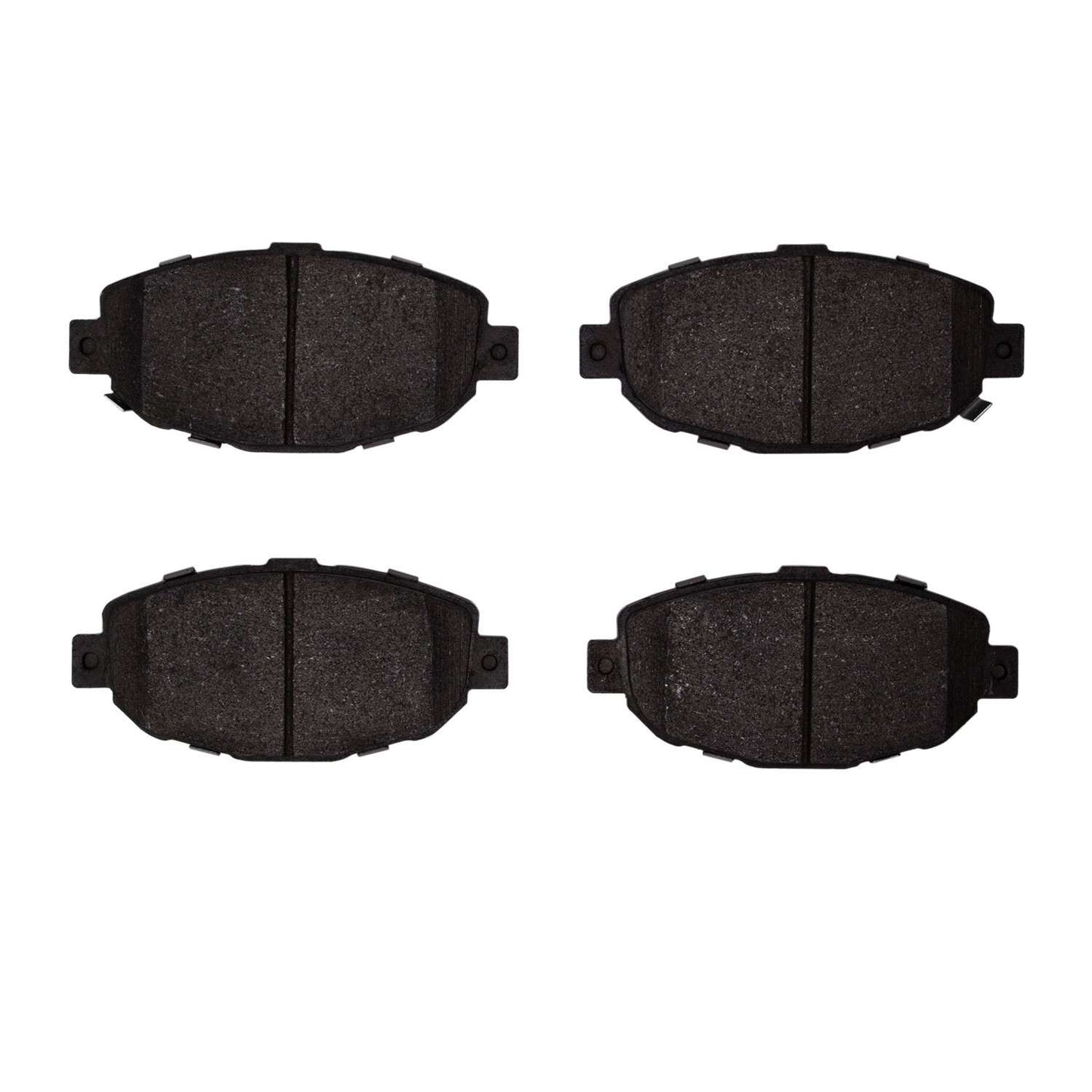 Front View of Front Disc Brake Pad Set DYNAMIC 1551-0571-00