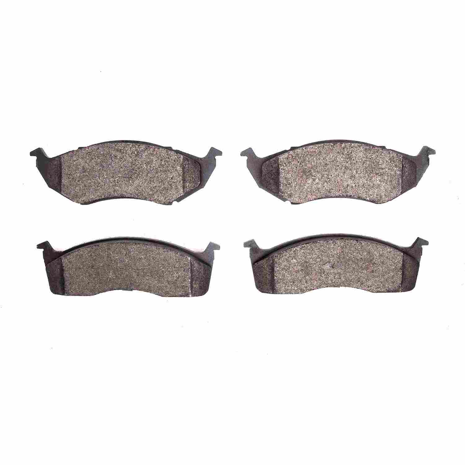 Front View of Front Disc Brake Pad Set DYNAMIC 1551-0591-00