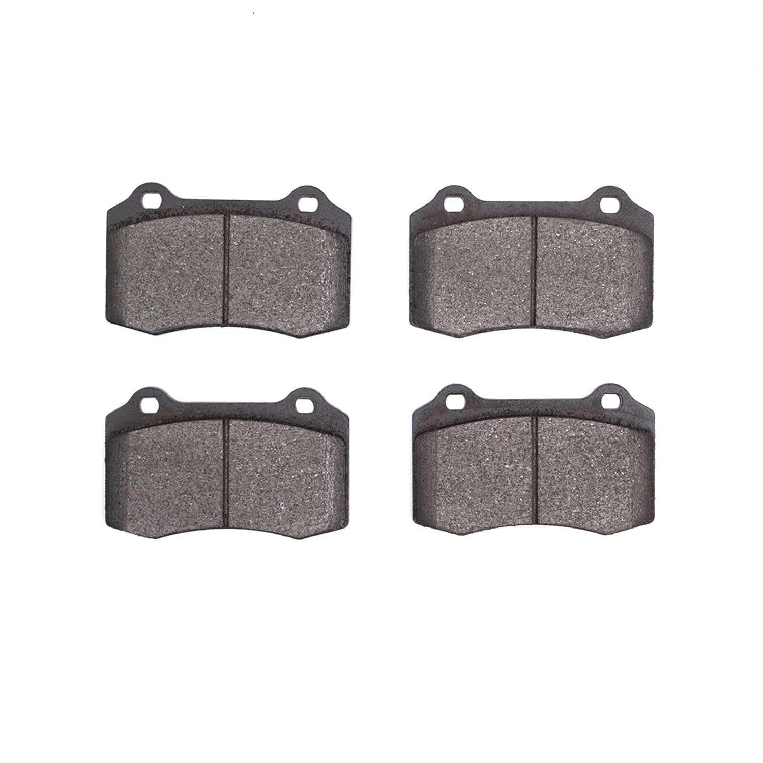 Front View of Rear Disc Brake Pad Set DYNAMIC 1551-0592-10