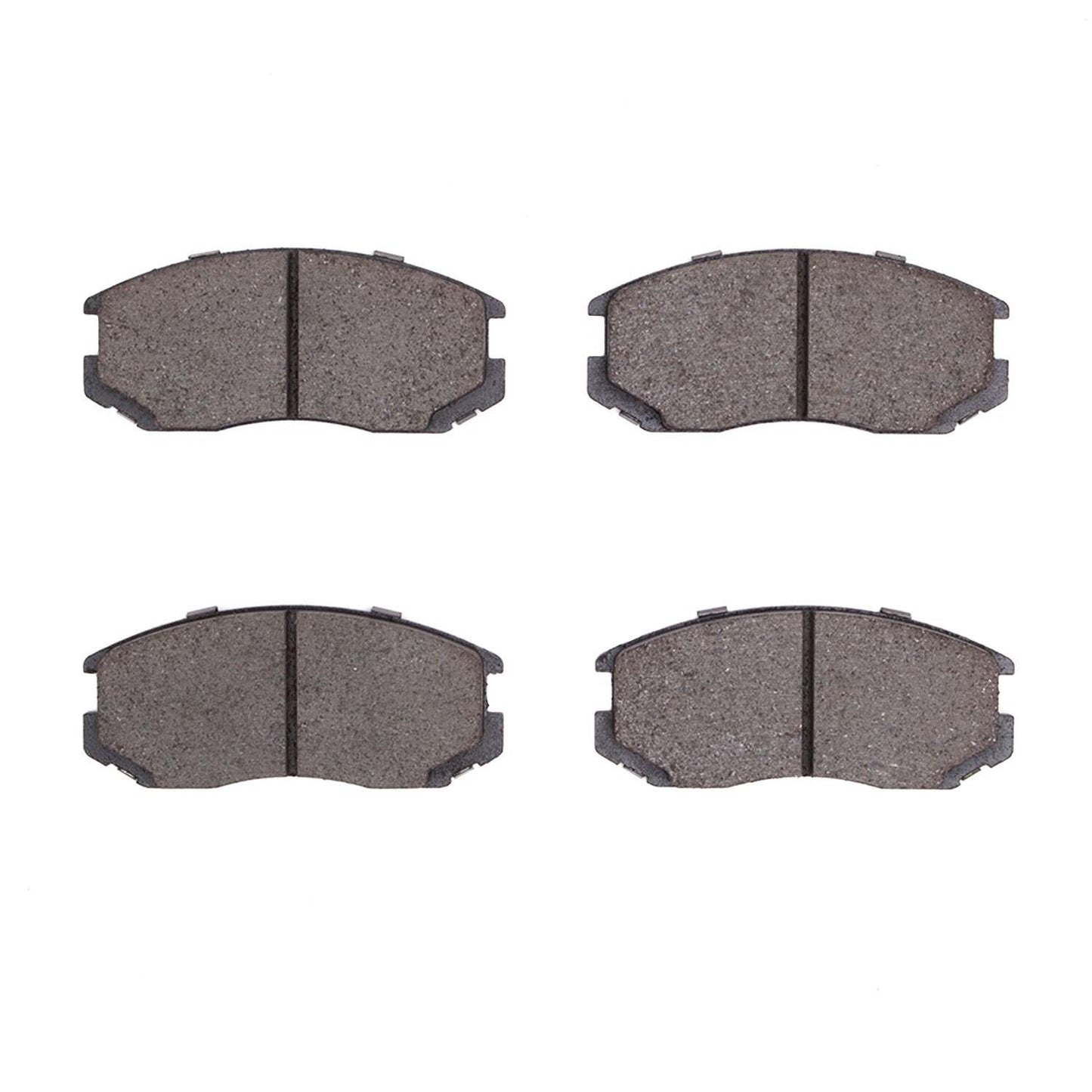 Front View of Front Disc Brake Pad Set DYNAMIC 1551-0602-00