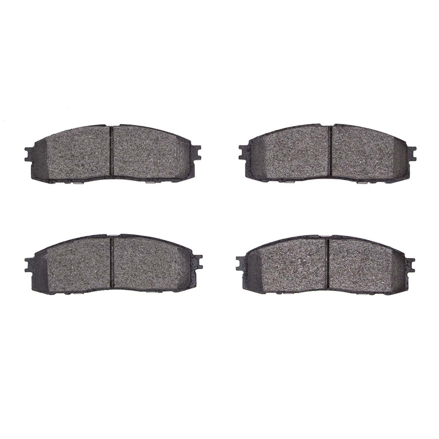 Front View of Rear Disc Brake Pad Set DYNAMIC 1551-0622-00