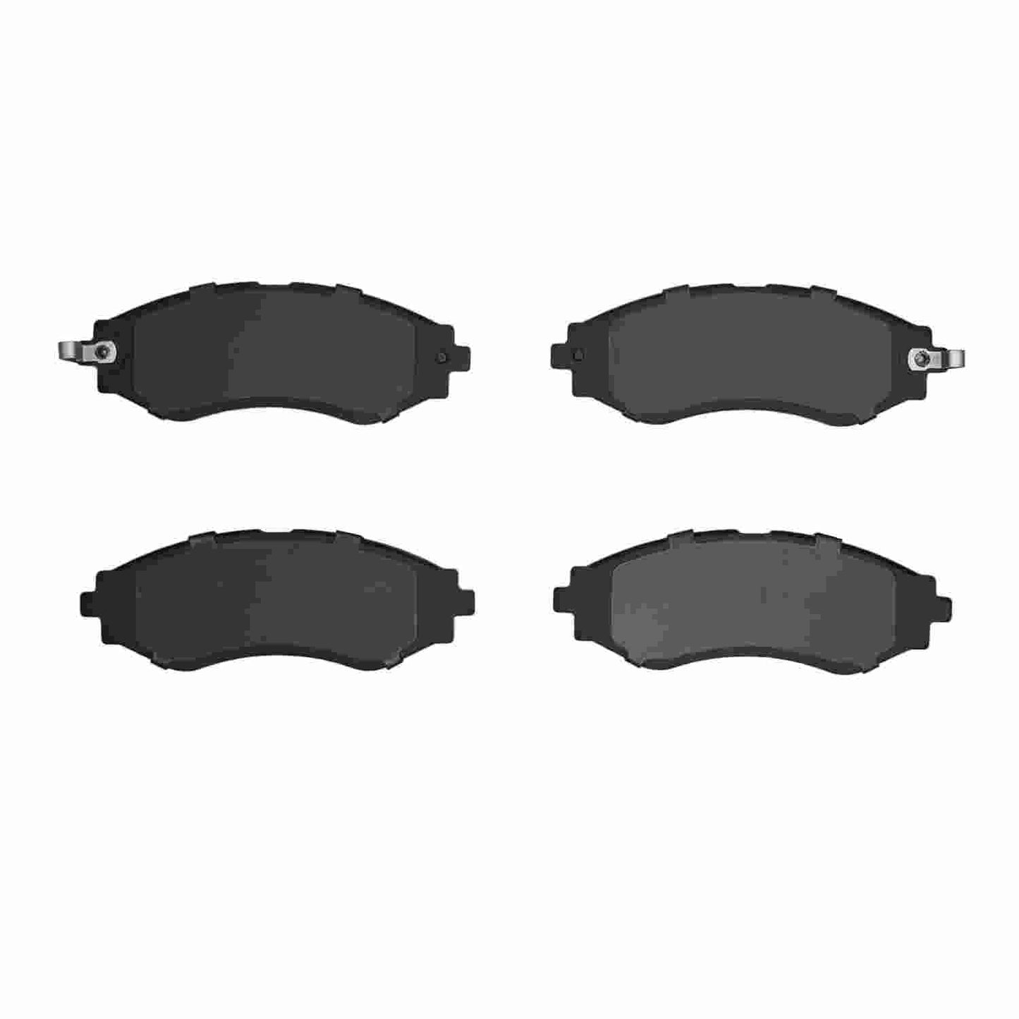 Back View of Front Disc Brake Pad Set DYNAMIC 1551-0797-00