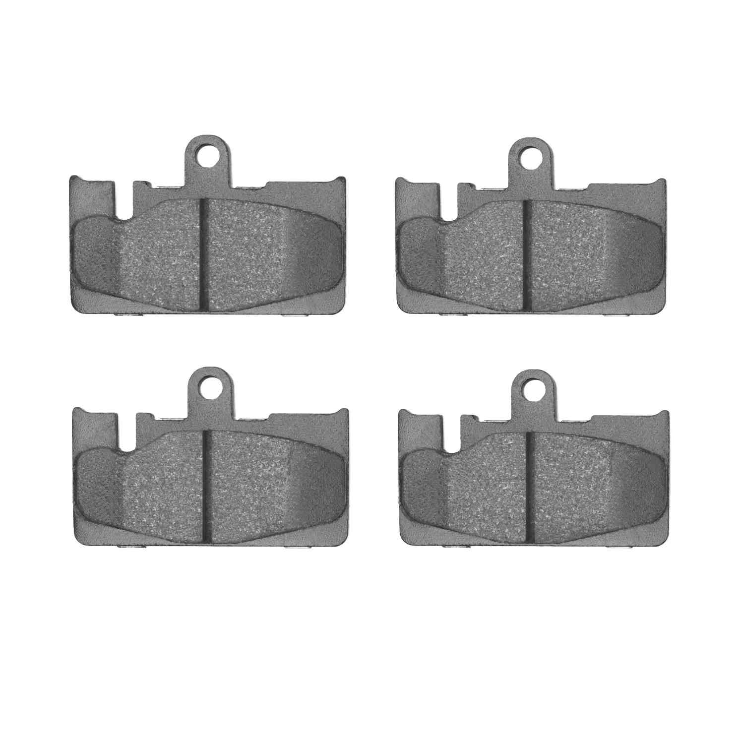 Front View of Rear Disc Brake Pad Set DYNAMIC 1551-0871-00