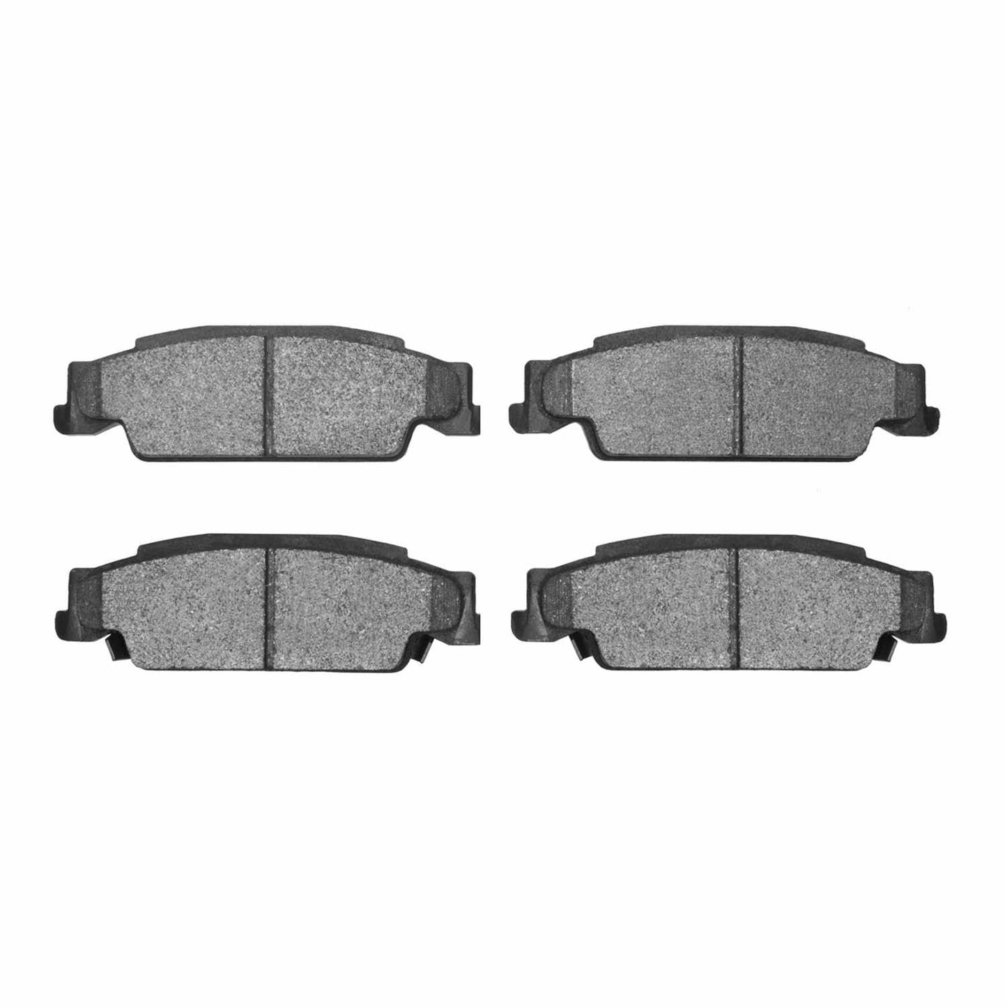 Front View of Rear Disc Brake Pad Set DYNAMIC 1551-0922-00