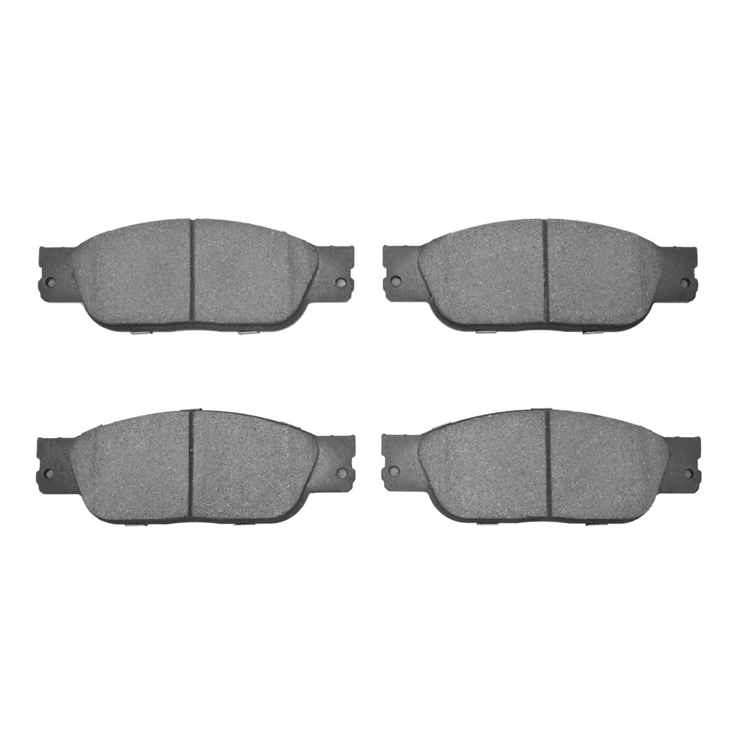 Front View of Front Disc Brake Pad Set DYNAMIC 1551-0933-00