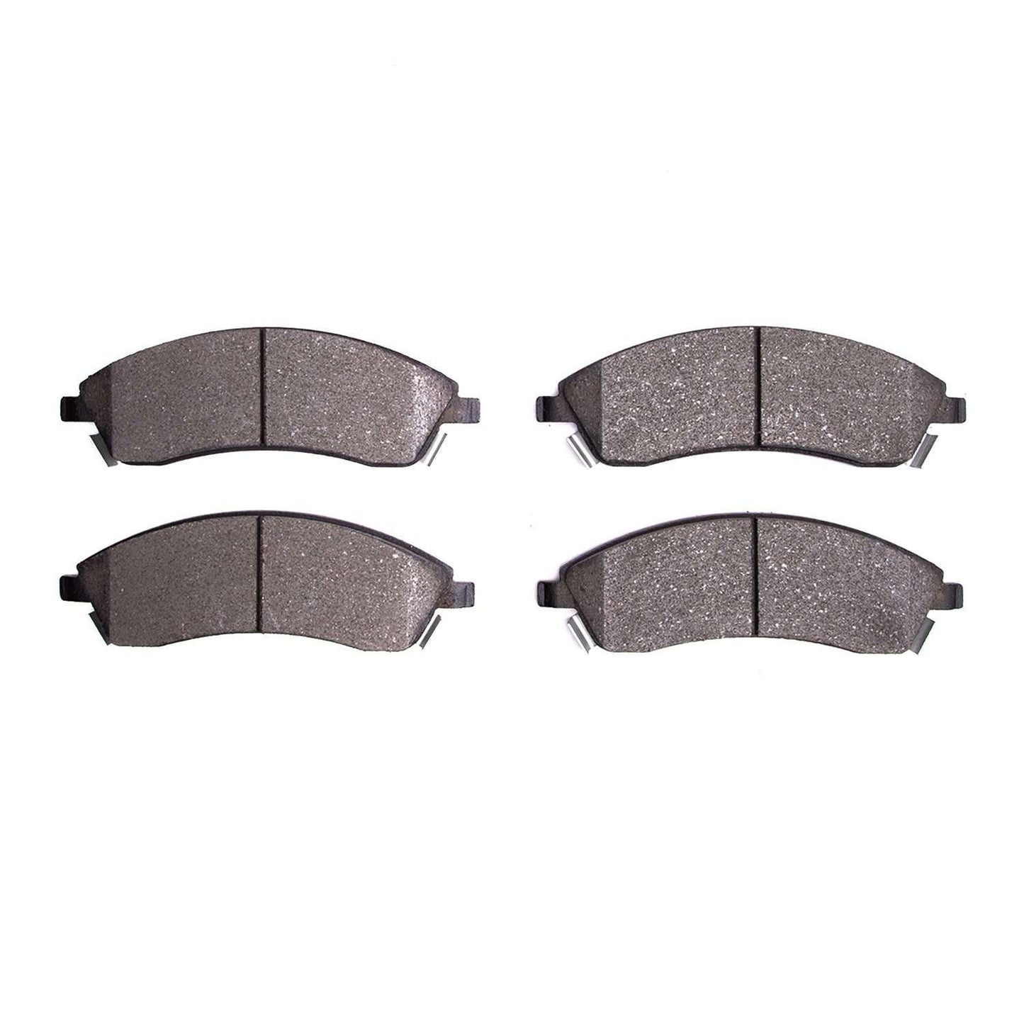 Front View of Front Disc Brake Pad Set DYNAMIC 1551-1019-00