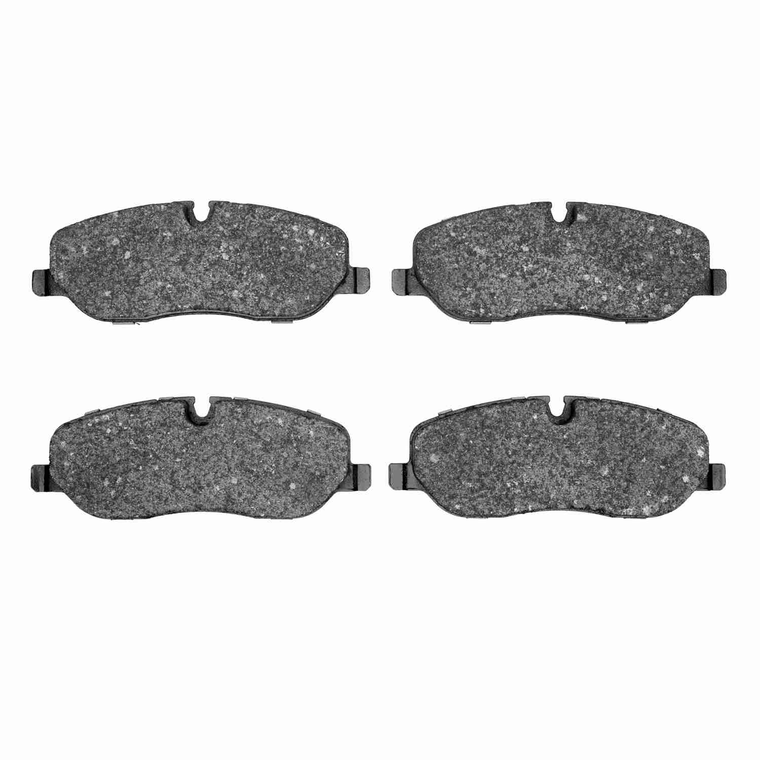 Front View of Front Disc Brake Pad Set DYNAMIC 1551-1098-00