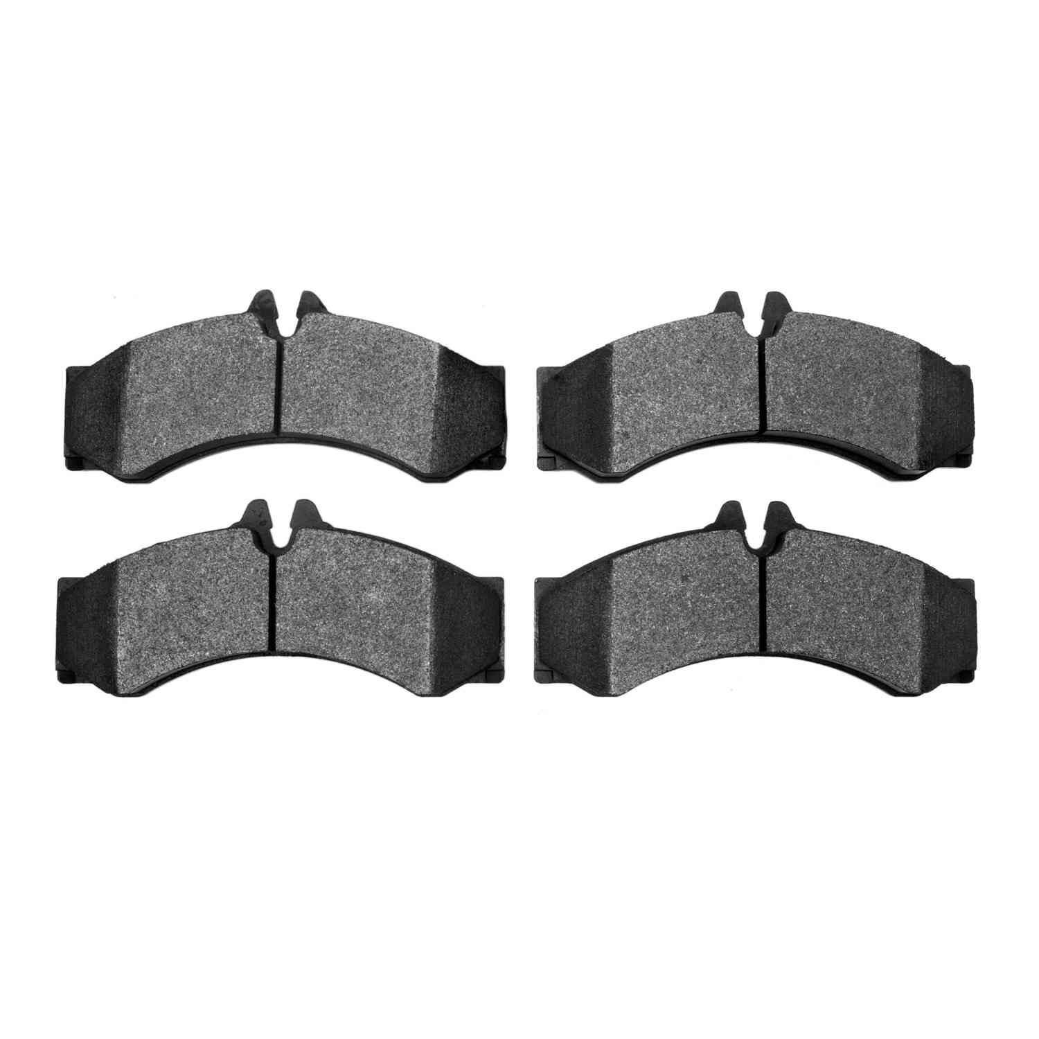 Front View of Front Disc Brake Pad Set DYNAMIC 1551-1136-00