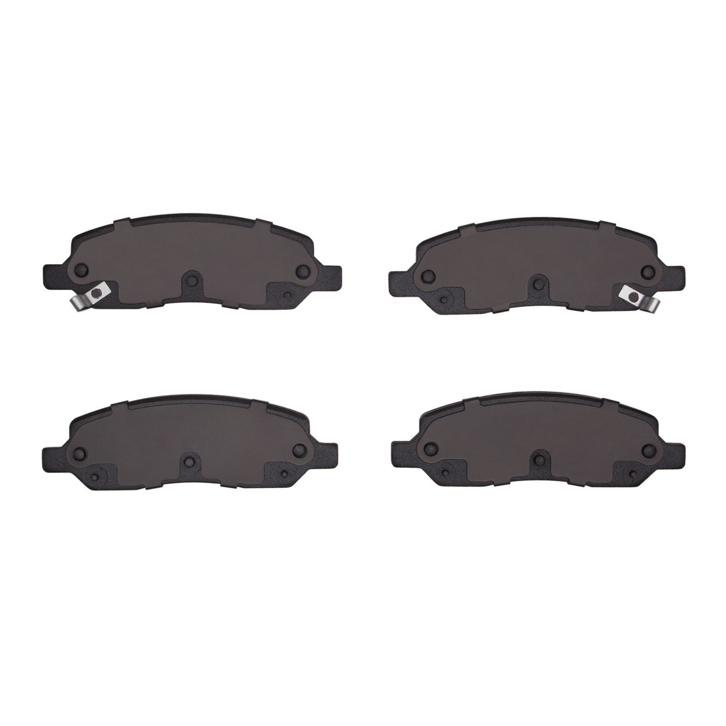 Back View of Rear Disc Brake Pad Set DYNAMIC 1551-1172-00