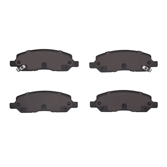 Back View of Rear Disc Brake Pad Set DYNAMIC 1551-1172-00