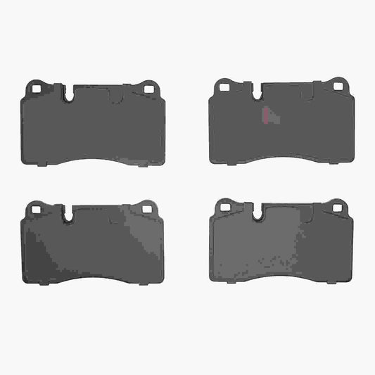 Back View of Front Disc Brake Pad Set DYNAMIC 1551-1263-00