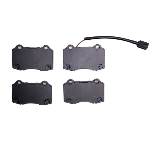 Back View of Rear Disc Brake Pad Set DYNAMIC 1551-1270-00