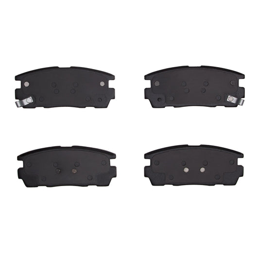 Back View of Rear Disc Brake Pad Set DYNAMIC 1551-1275-00