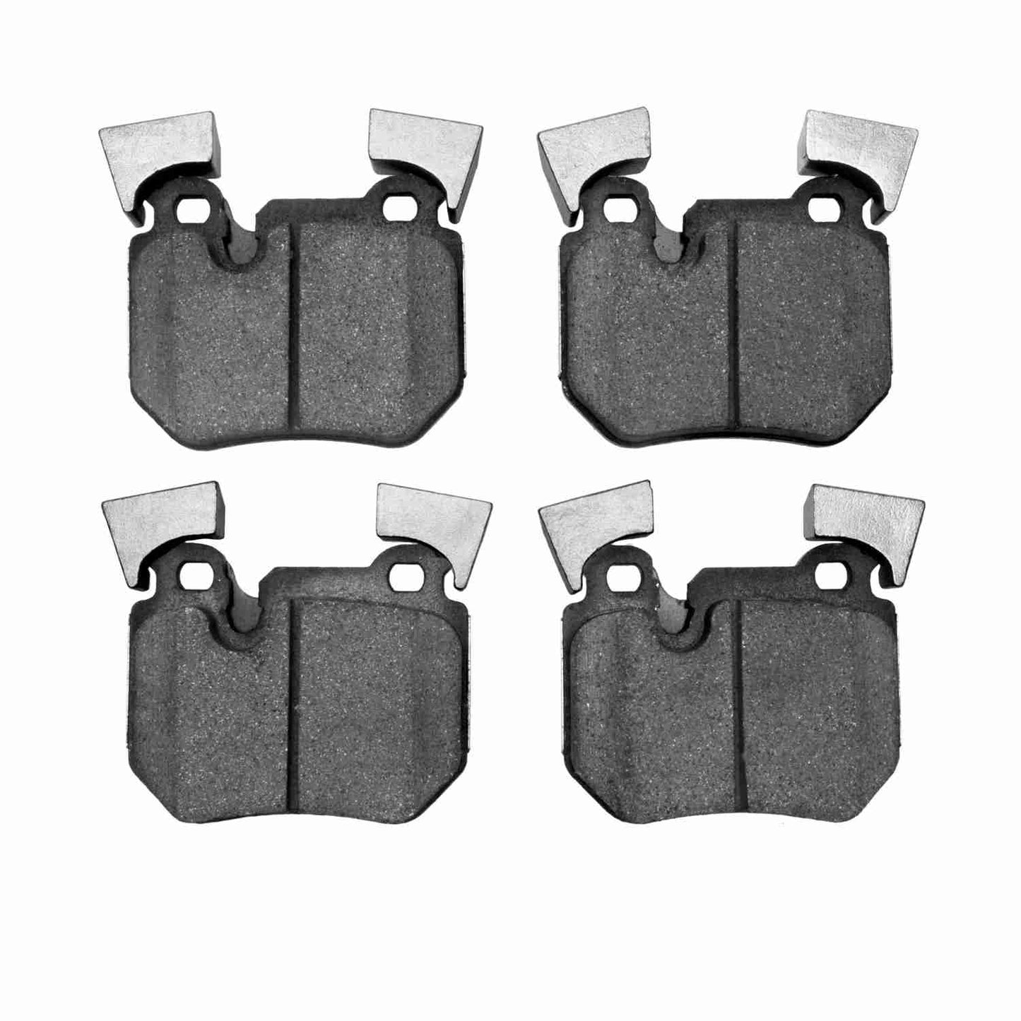 Front View of Rear Disc Brake Pad Set DYNAMIC 1551-1372-00