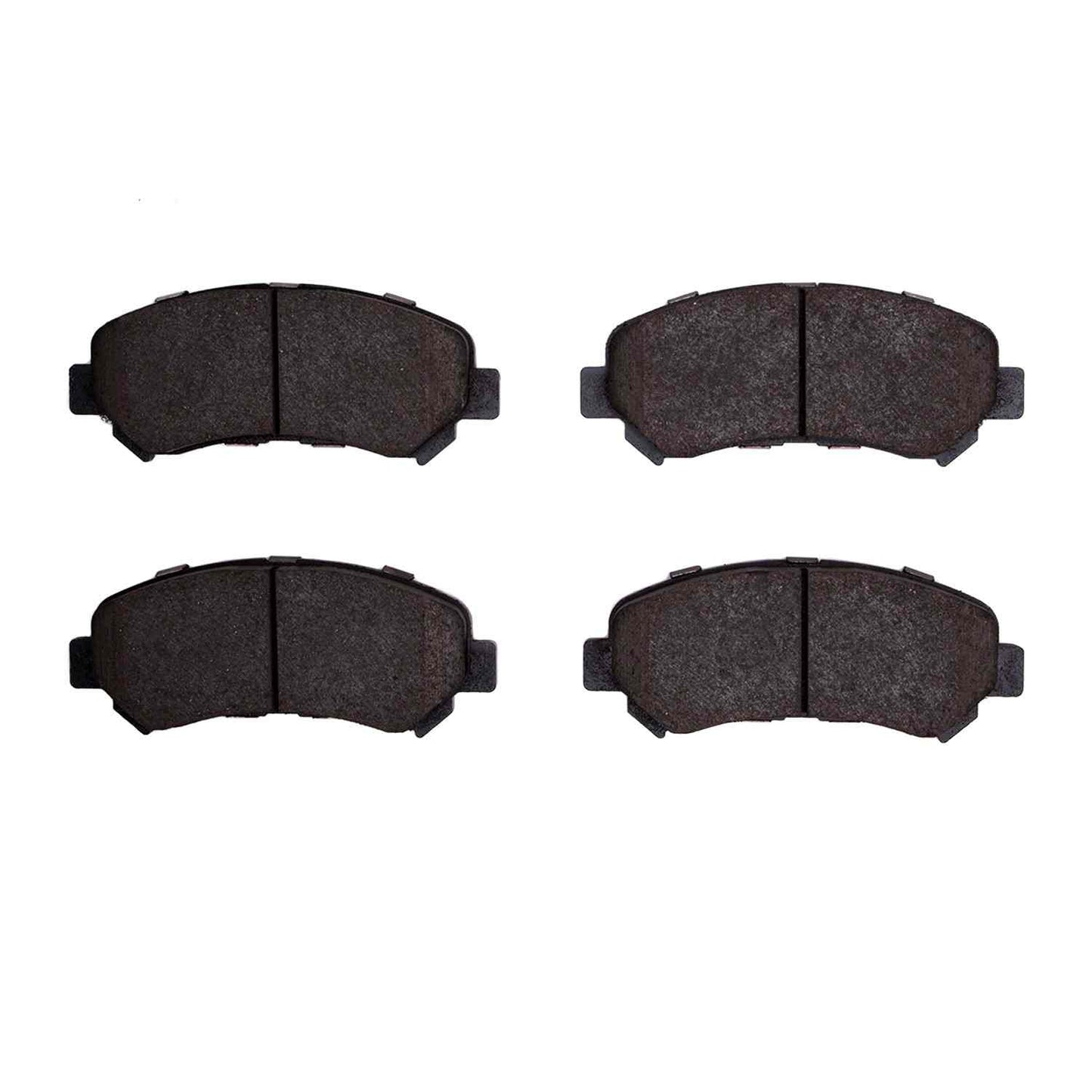 Front View of Front Disc Brake Pad Set DYNAMIC 1551-1374-00