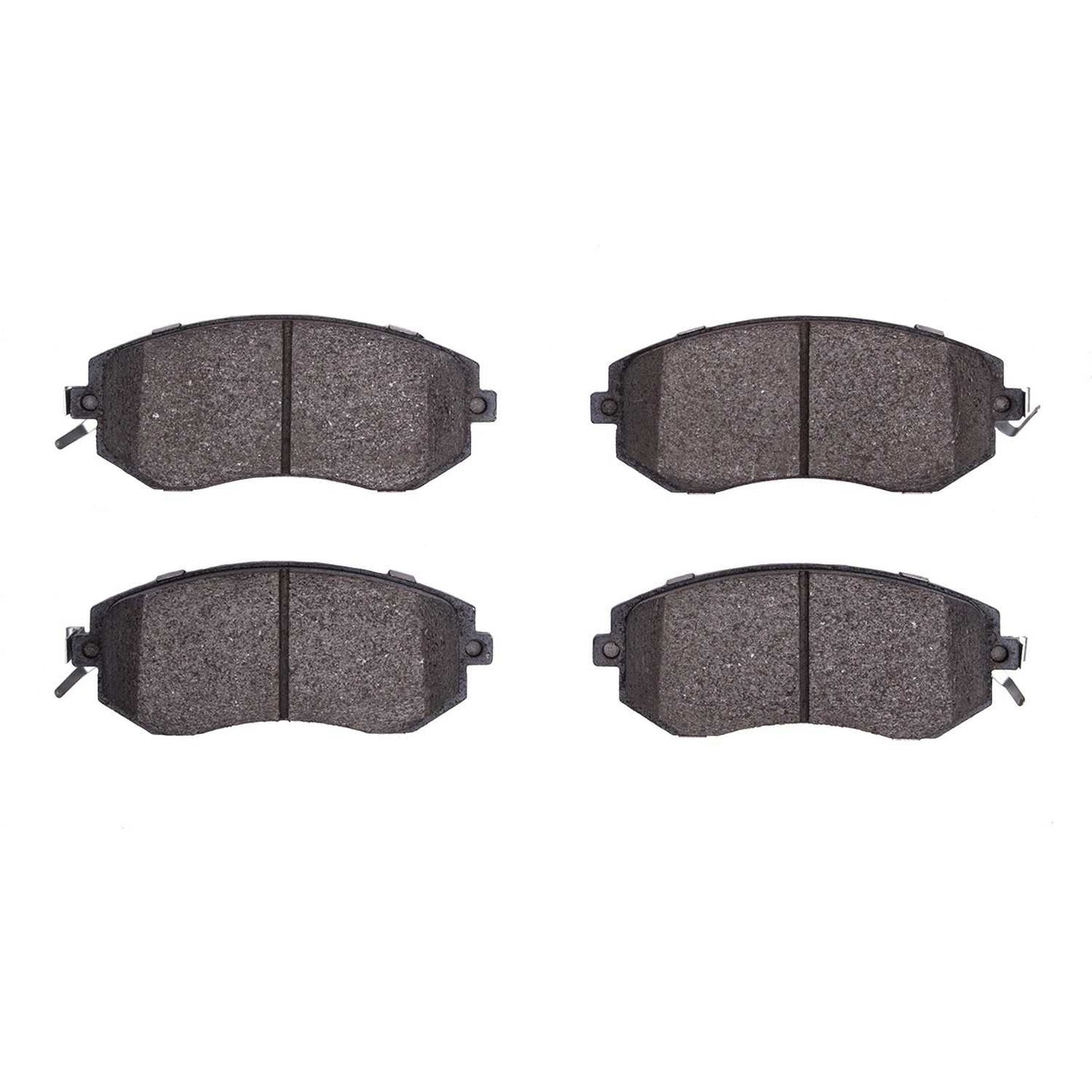 Front View of Front Disc Brake Pad Set DYNAMIC 1551-1539-00