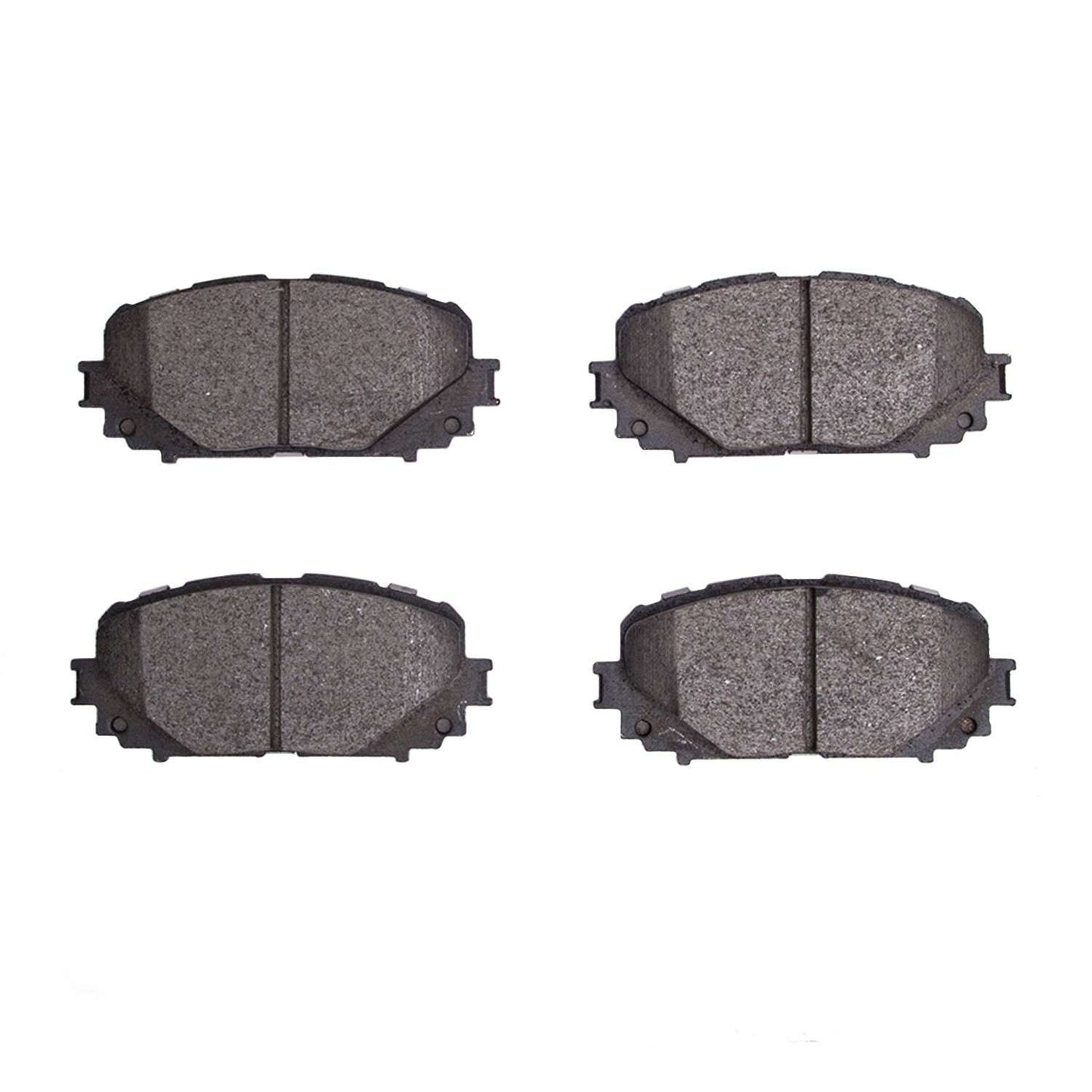 Front View of Front Disc Brake Pad Set DYNAMIC 1551-1628-00